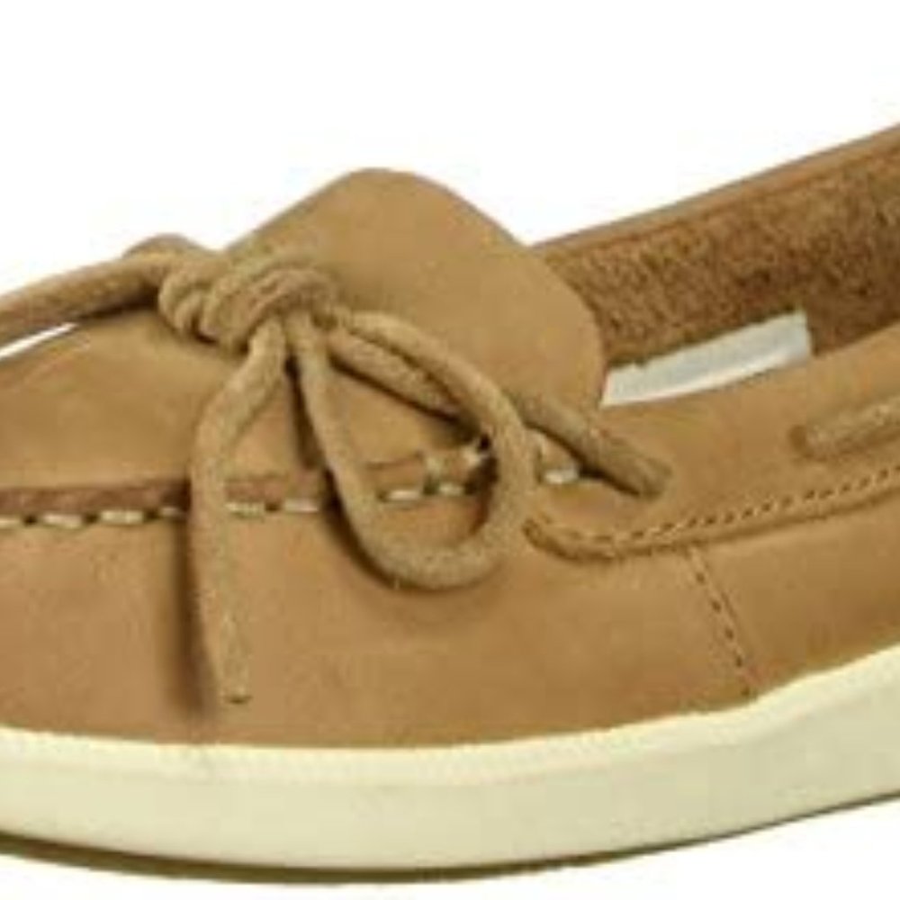 EUC! Sperry Oasis Canal tan boat shoes